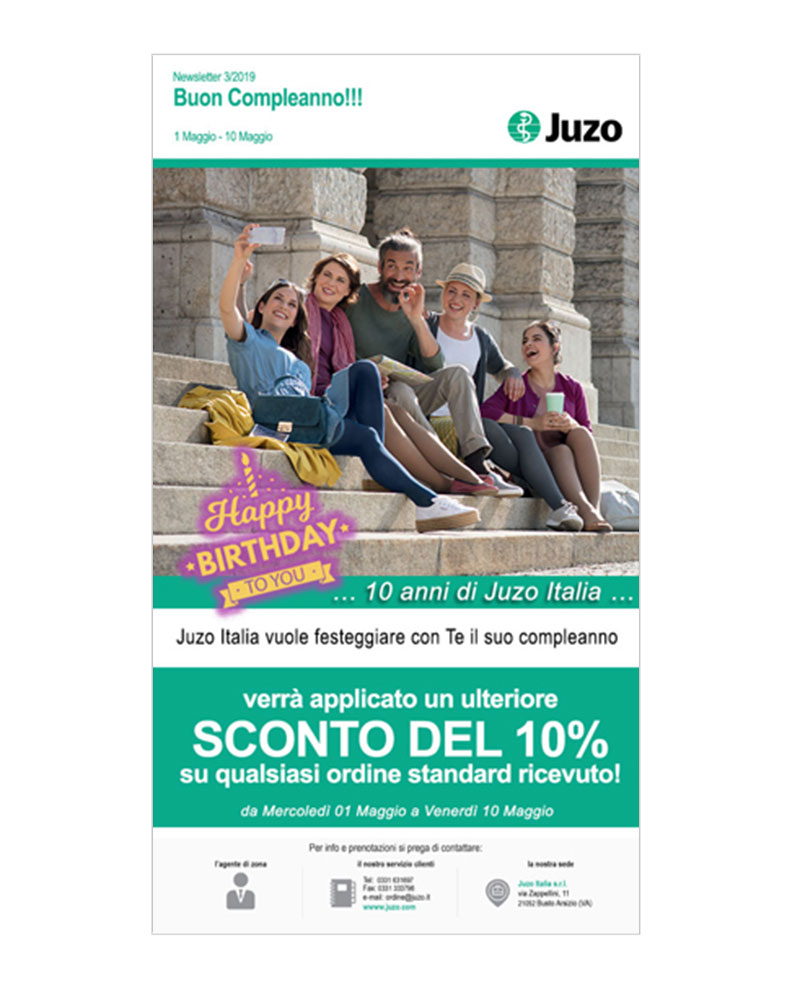 Progetto e realizzazione di una newsletter in formato html